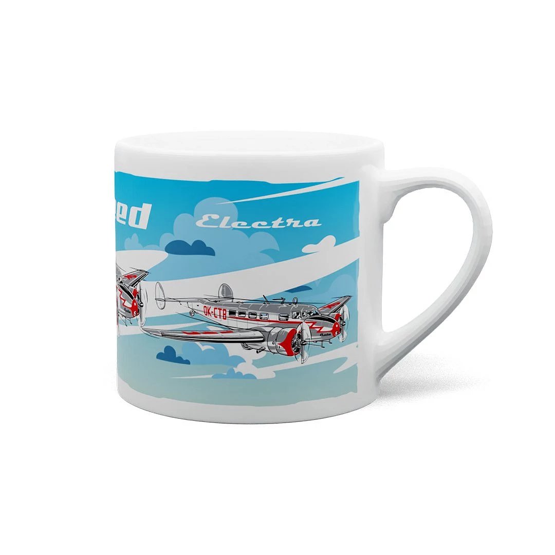 keramický hrnček Lockheed L-10 Electra 170 ml