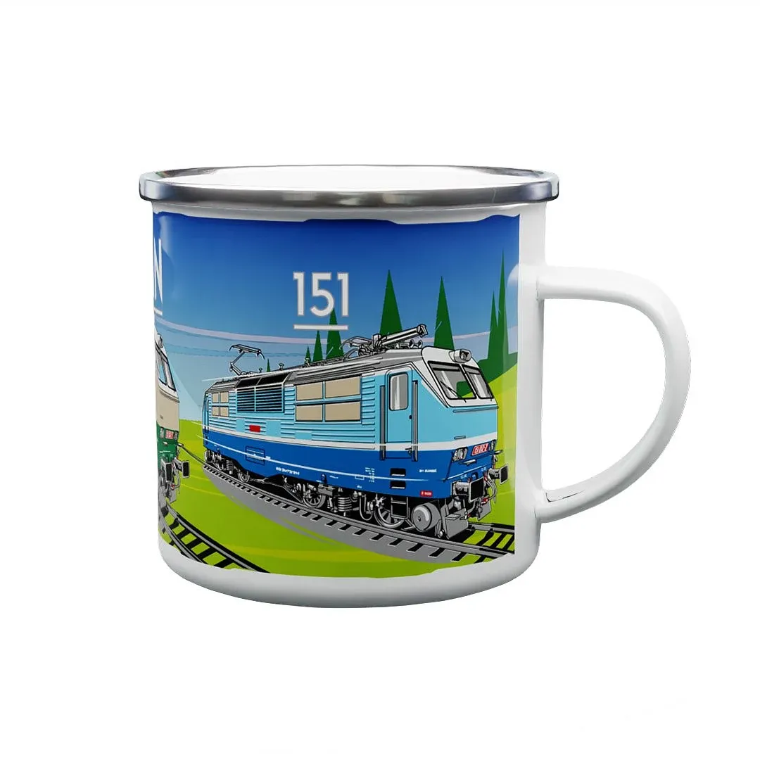 Plecháček Elektrická lokomotíva 151 "banán" 330 ml