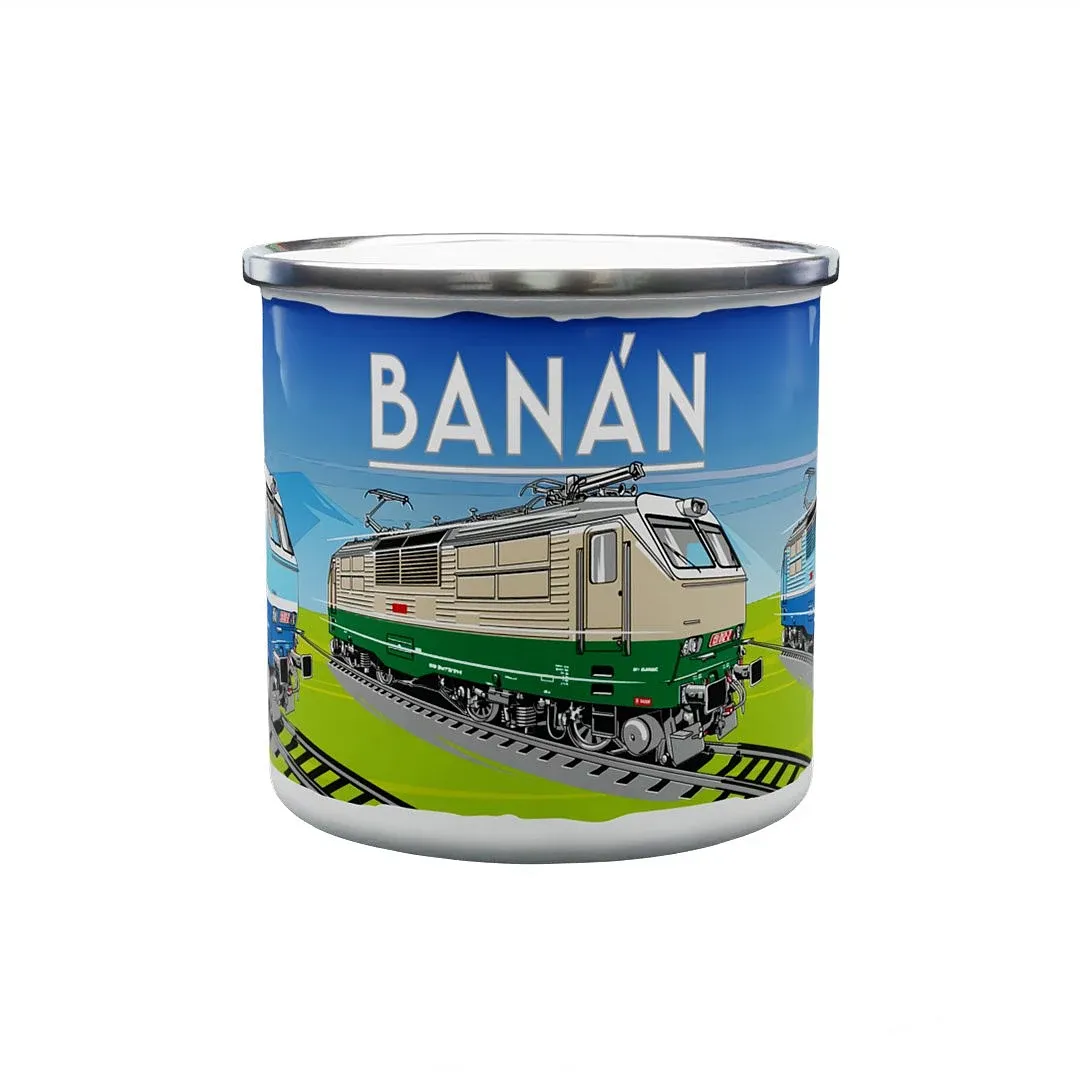 Dárkový zimní set Elektrická lokomotíva 151 "banán"