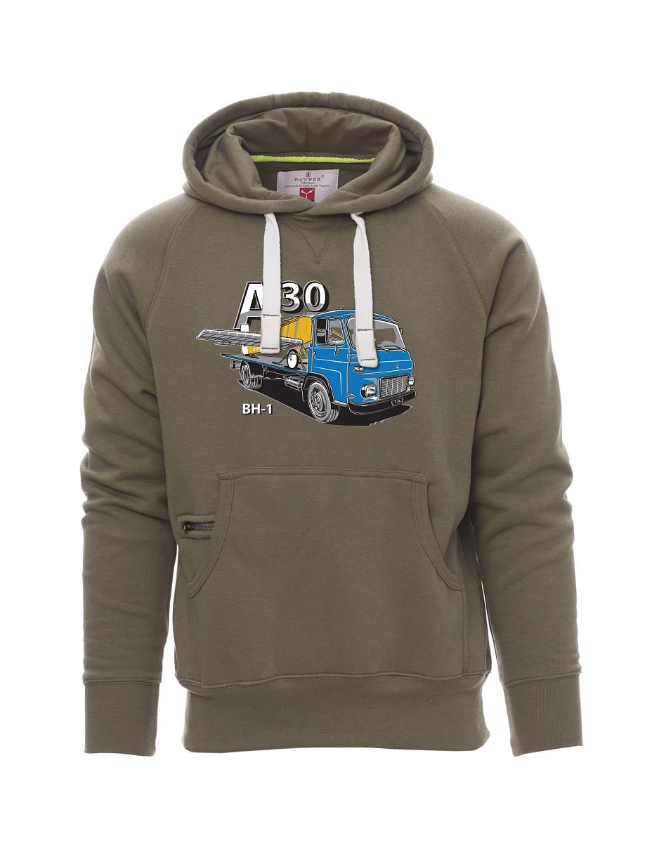 Khaki pánská mikina Avia A30 a lietadlo BH - 1