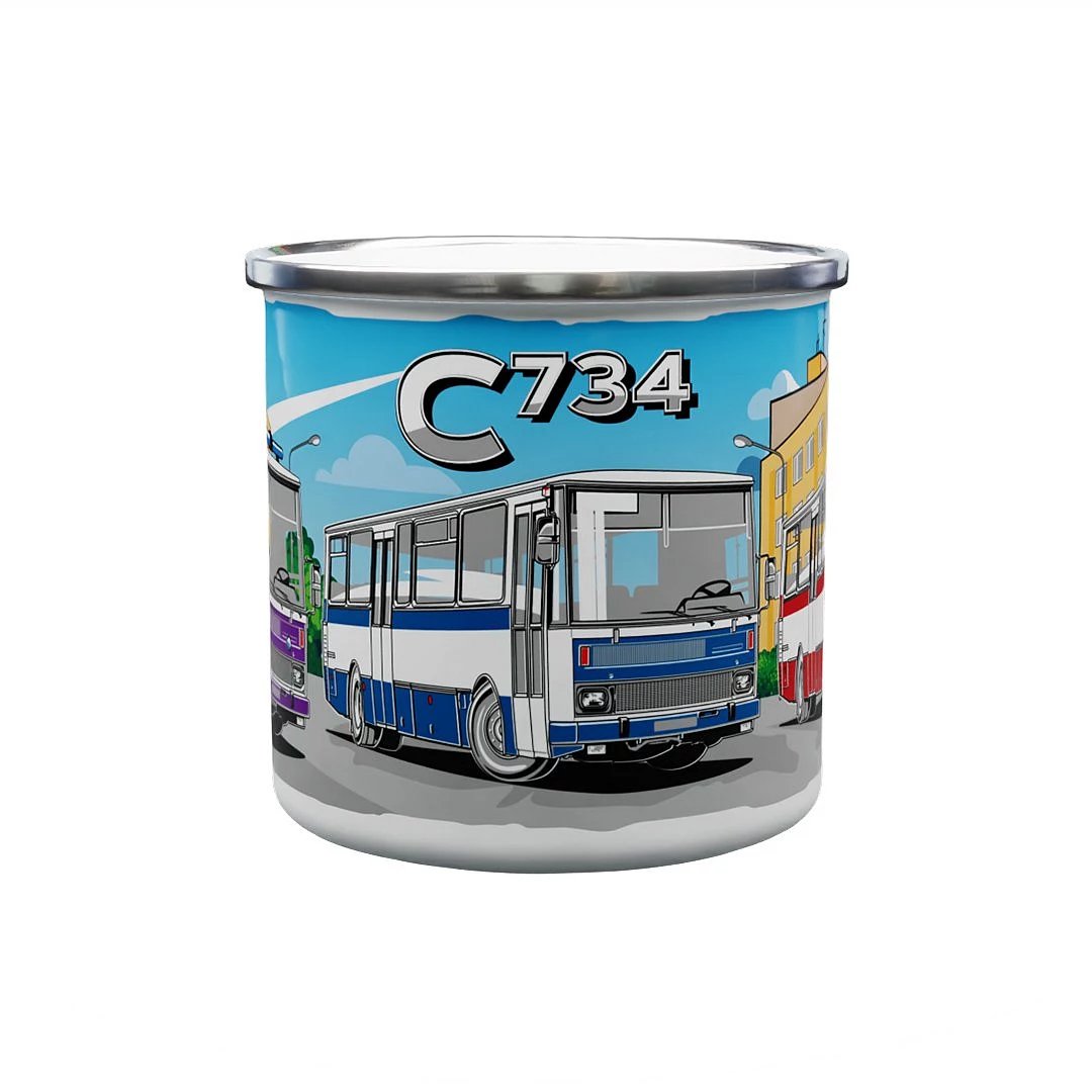 Plecháček autobus C734 330 ml