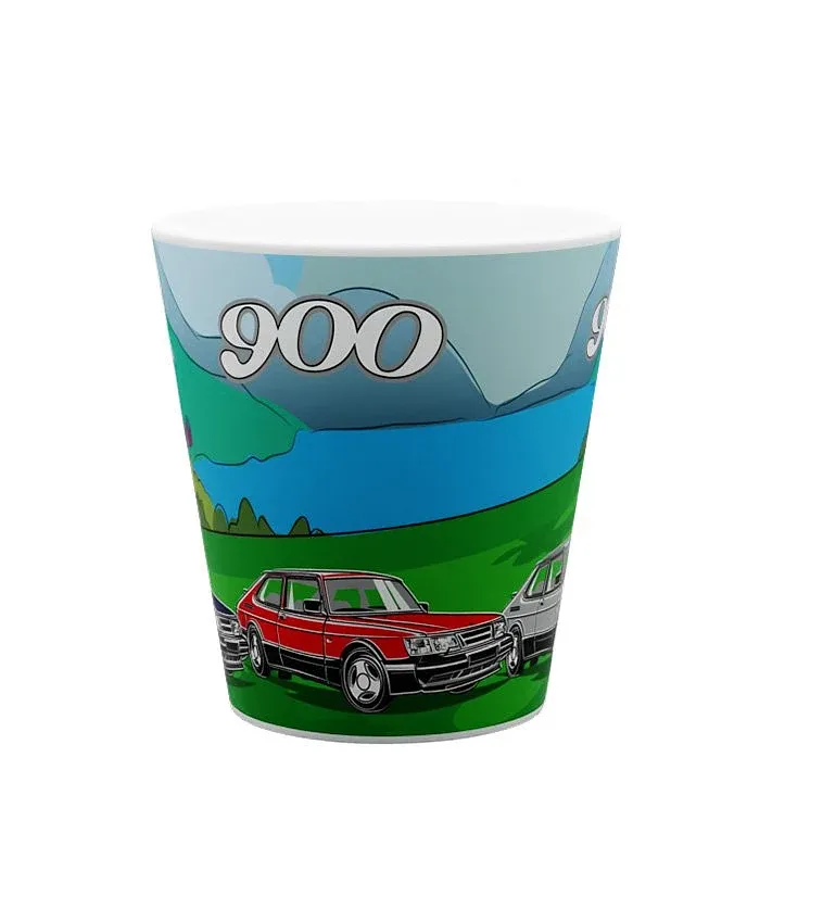 keramický hrnček se Saabom 900 300 ml