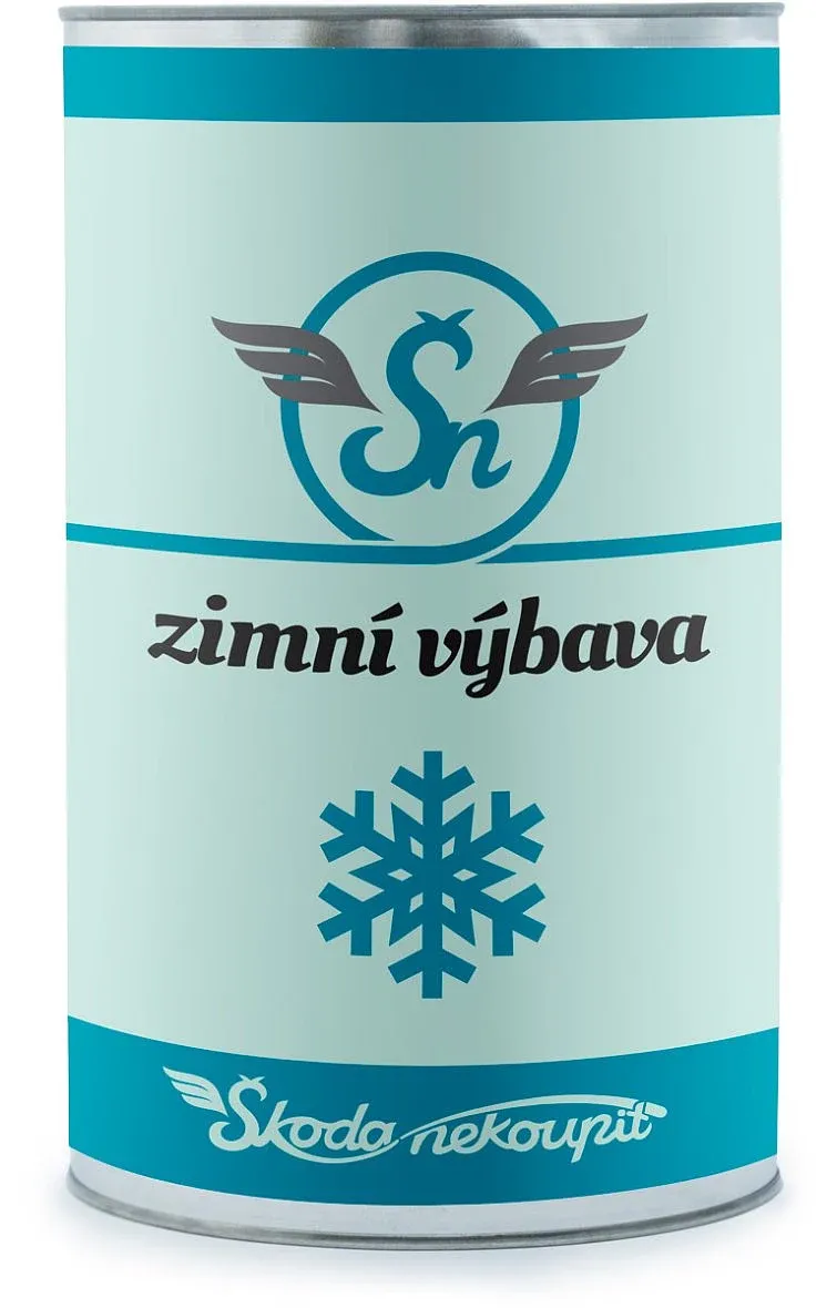 Dárkový zimní set Elektrická lokomotíva 151 "banán"