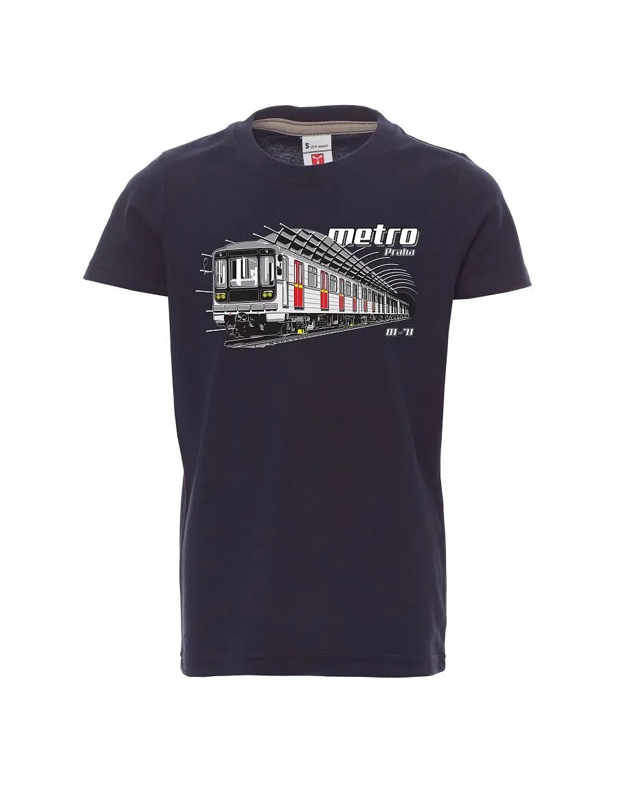 Navy detské tričko Metro 81-71