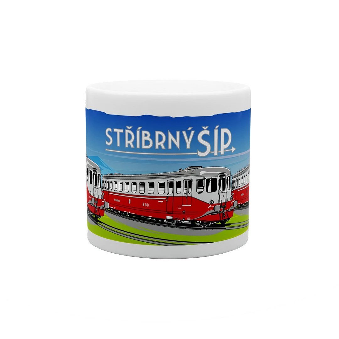 keramický hrnček Strieborný šíp M 260 001 170 ml