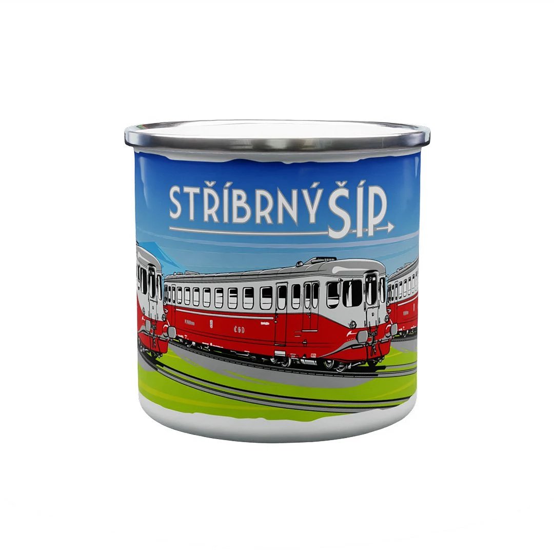 Plecháček Strieborný šíp M 260 001 330 ml