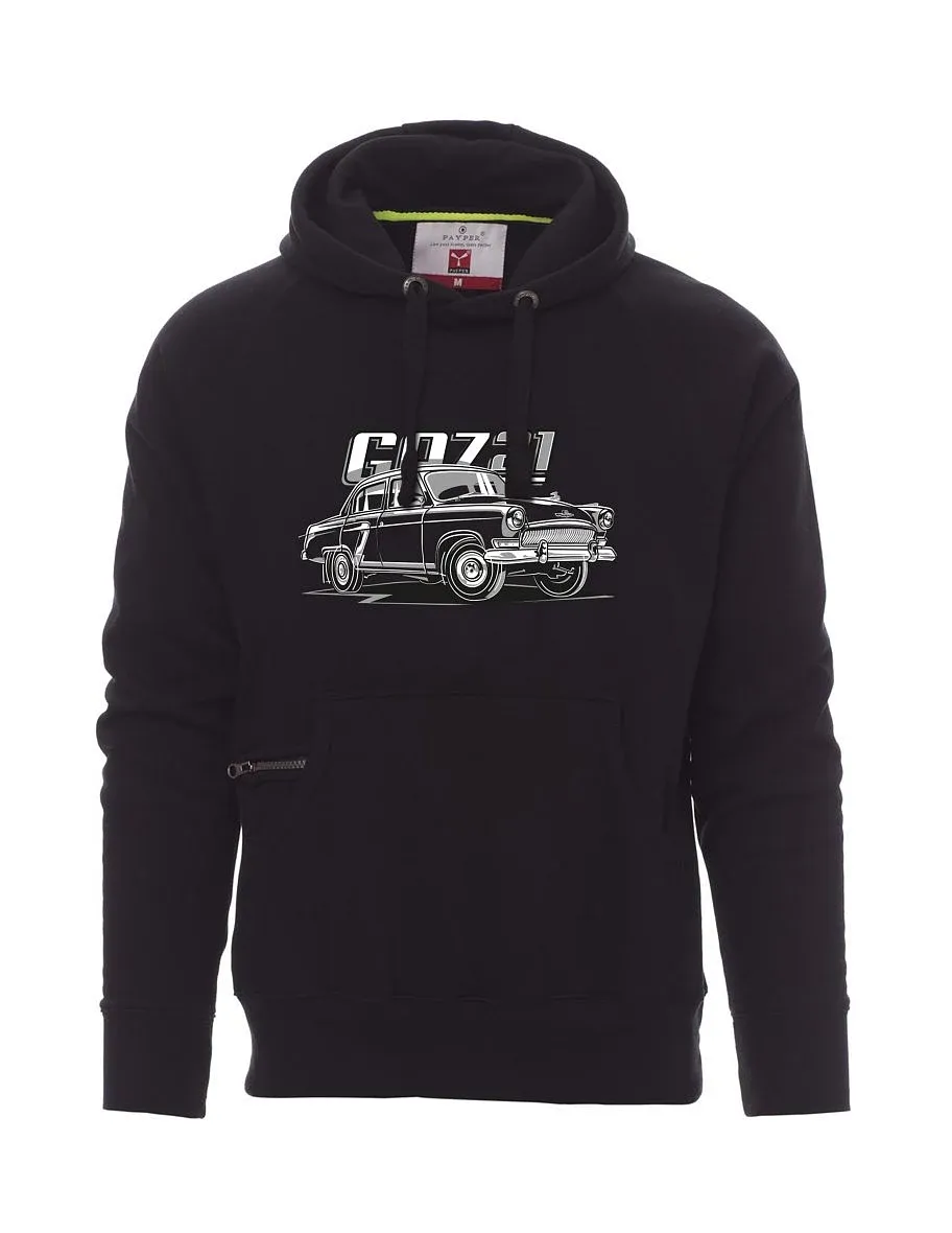 Černá pánská mikina GAZ 21