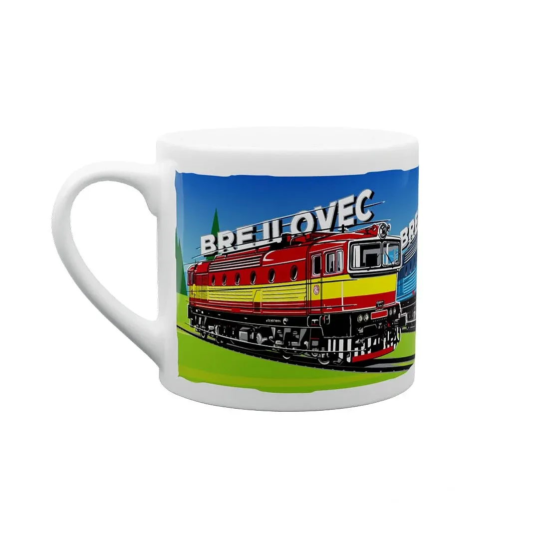 Keramický hrnček Lokomotíva 753 "Brejlovec" 170 ml