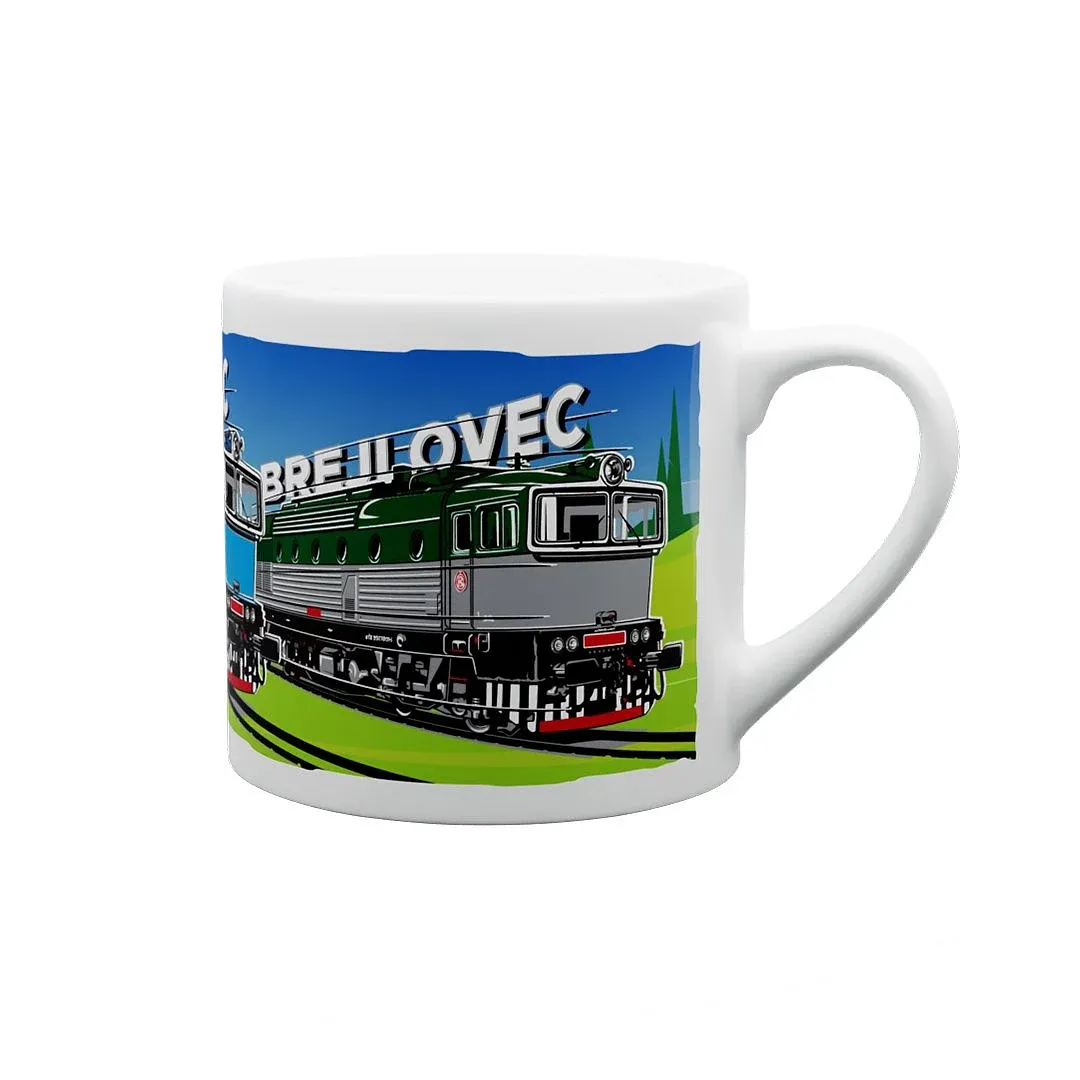 Keramický hrnček Lokomotíva 753 "Brejlovec" 170 ml