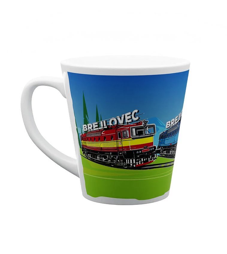 Keramický hrnček Lokomotíva 753 "Brejlovec" 300 ml