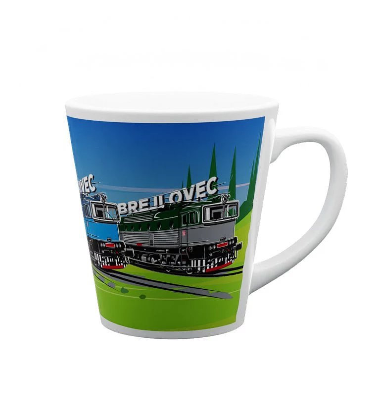 Keramický hrnček Lokomotíva 753 "Brejlovec" 300 ml
