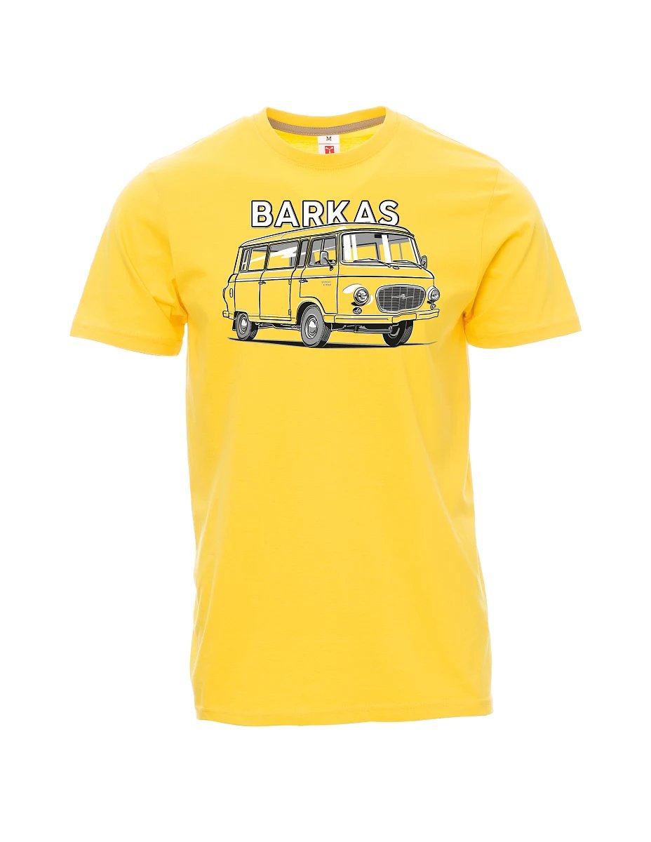 Žluté pánské tričko Barkas B1000