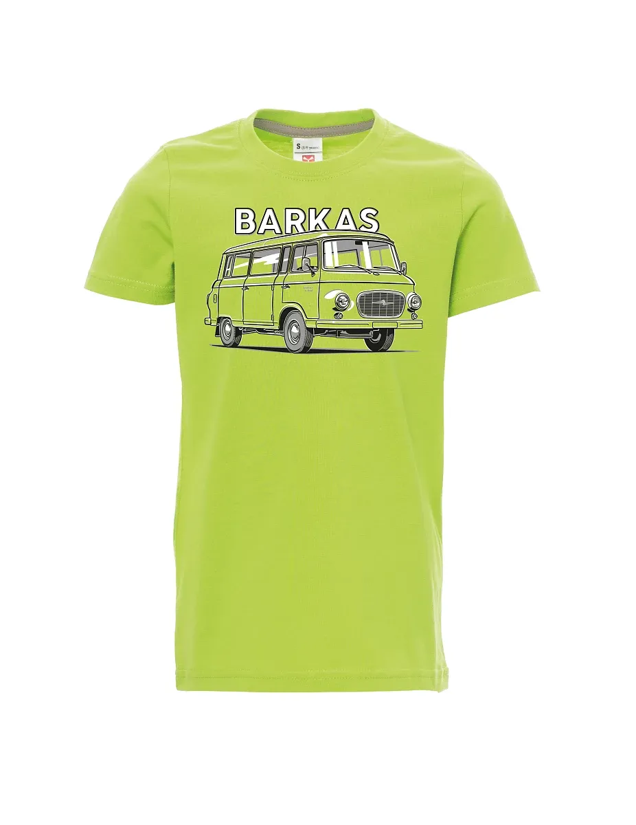 Světle zelené detské tričko Barkas B1000