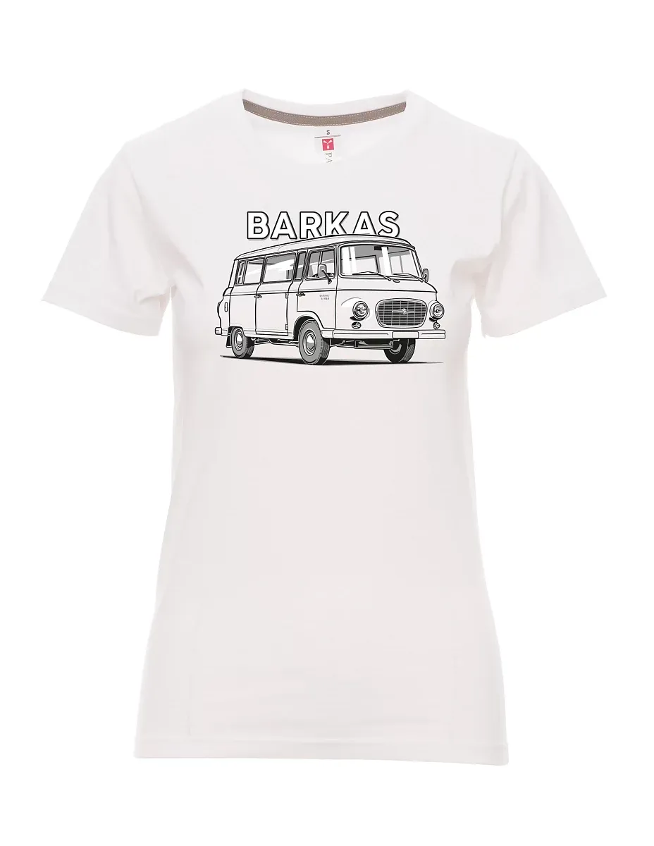 Bílé dámské tričko Barkas B1000