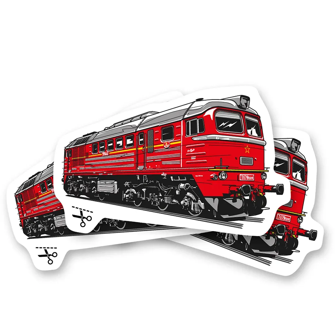 Dočasné tetovanie s veteránom Lokomotíva 781 "Sergej" (M62)