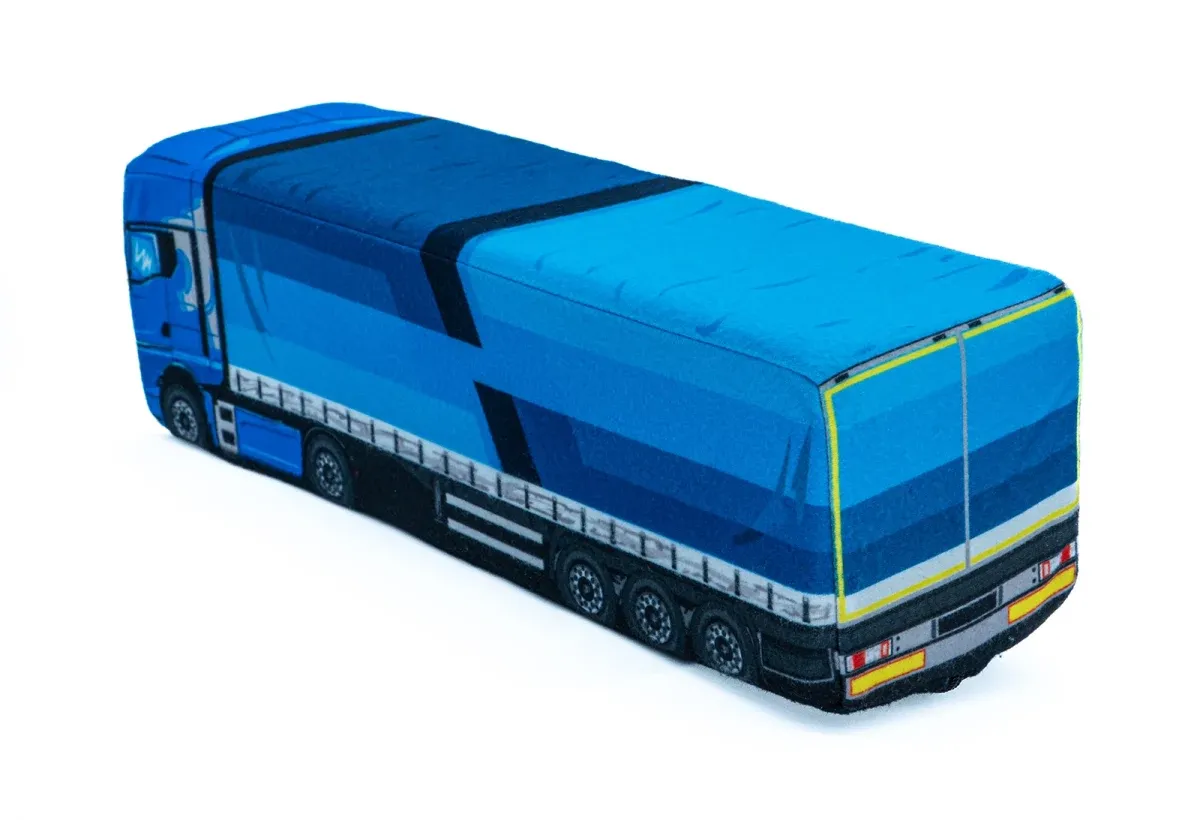 Plyšový vankúšik Kamión TGX