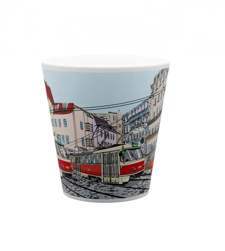 keramický hrnček Električka K2 300 ml