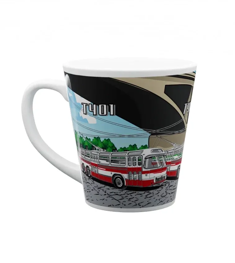 Keramický hrnček Trolejbus  T401 300 ml