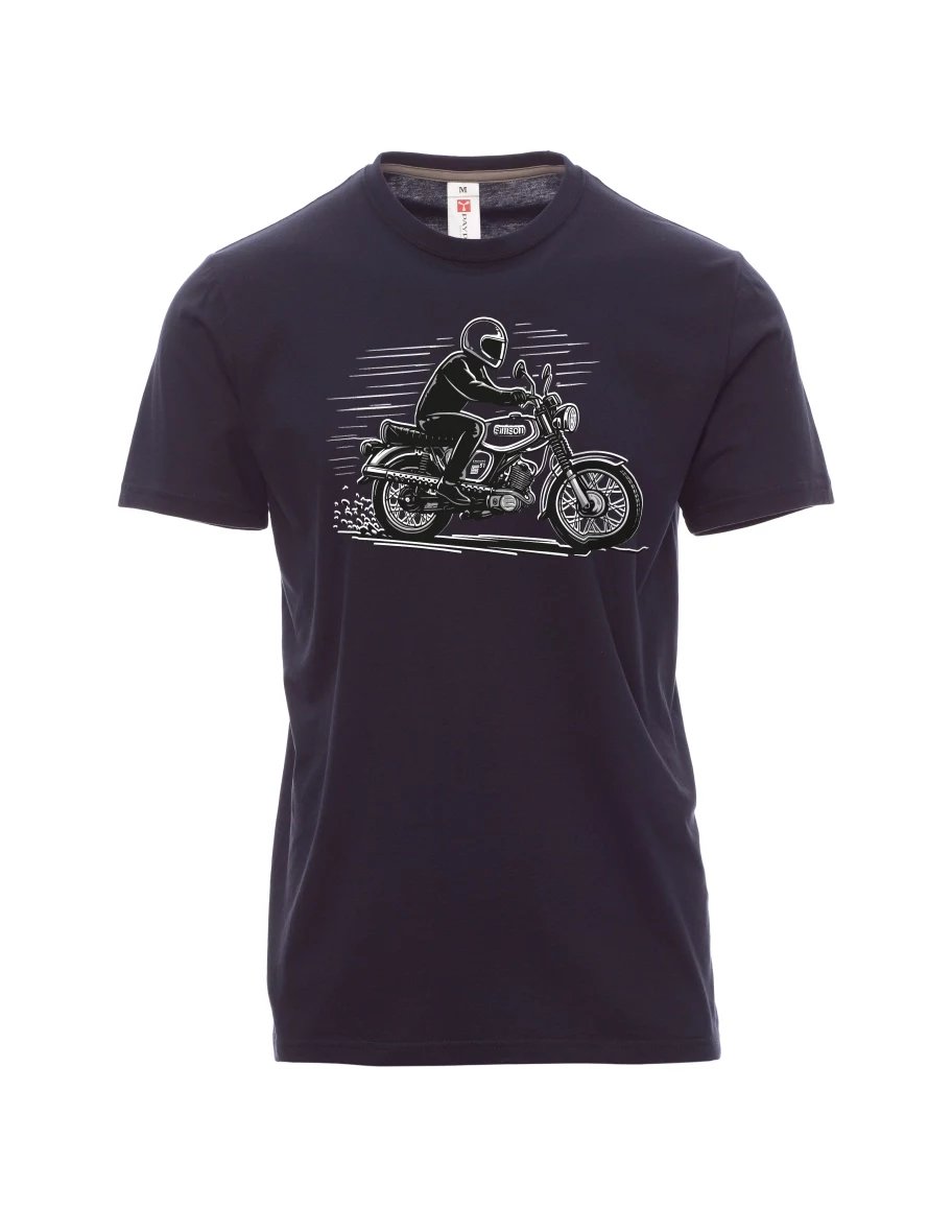Navy pánské tričko Motorka Enduro S51