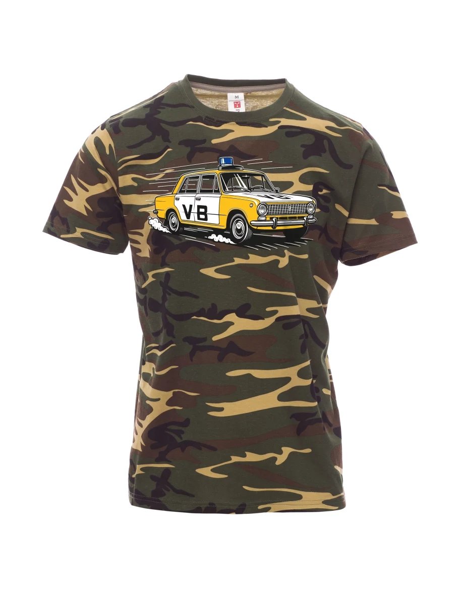 Maskáčové pánské tričko Automobil VAZ 2101 VB