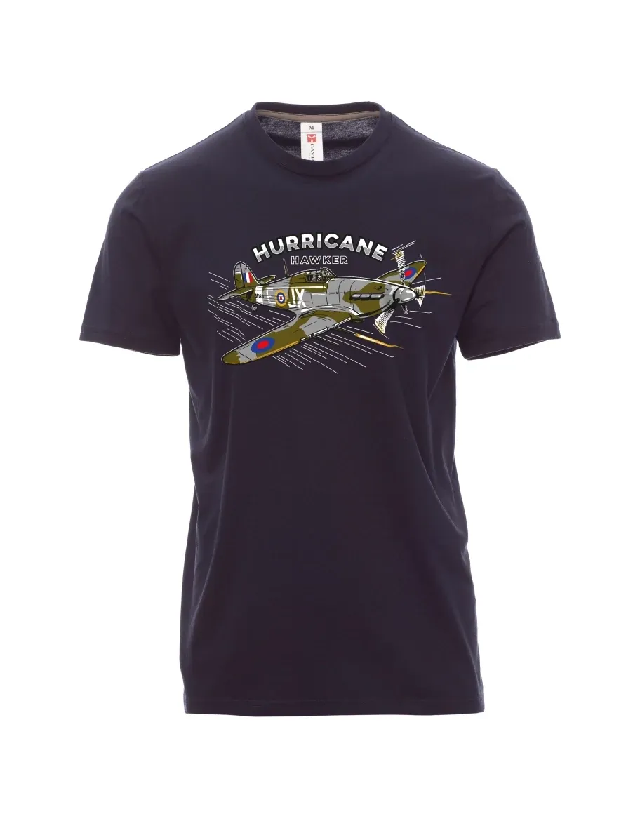 Navy pánské tričko Lietadlo Hurricane Hawker