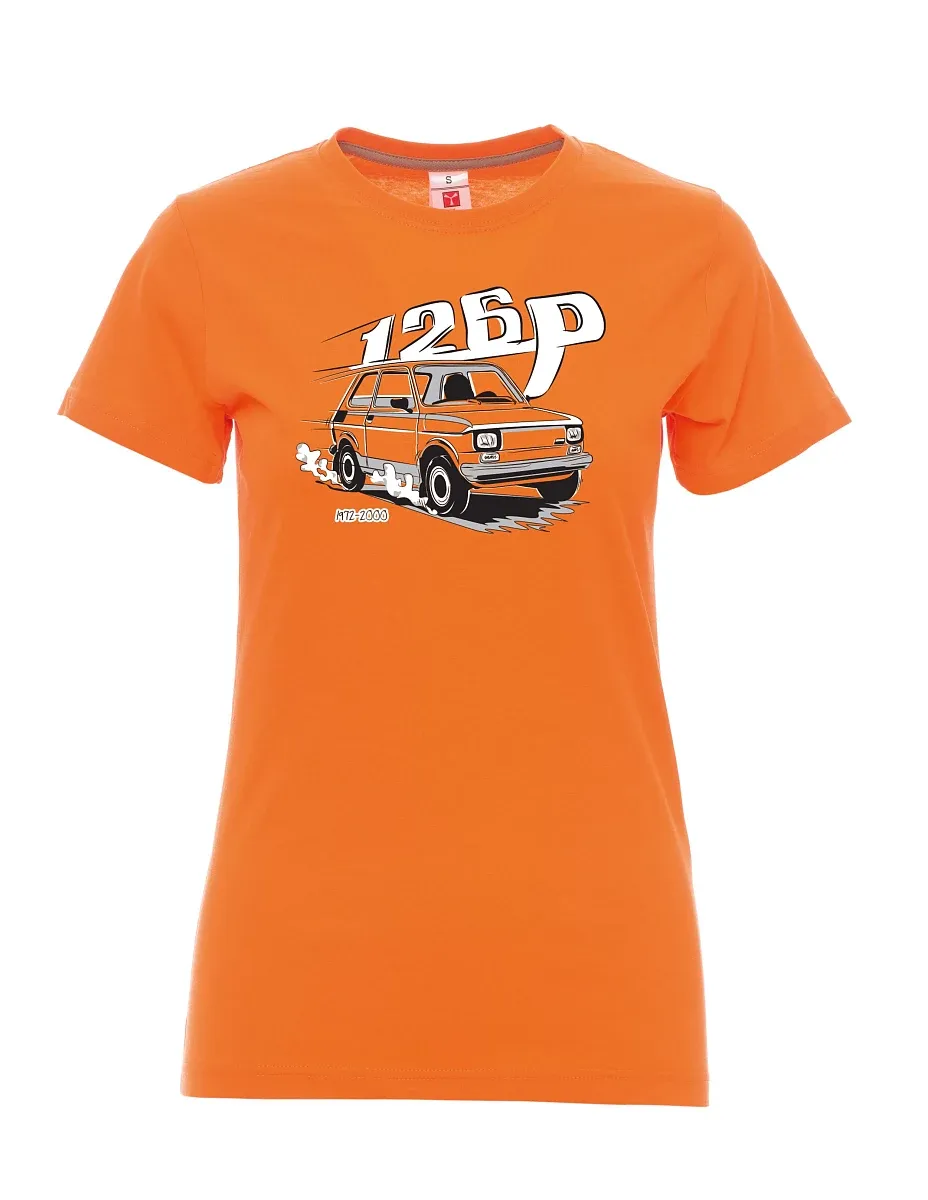 Oranžové dámské tričko Maluch