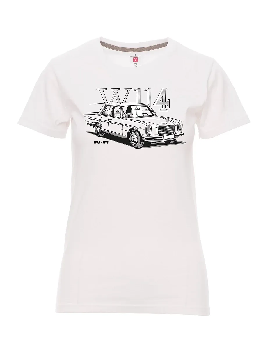 Bílé dámské tričko W114