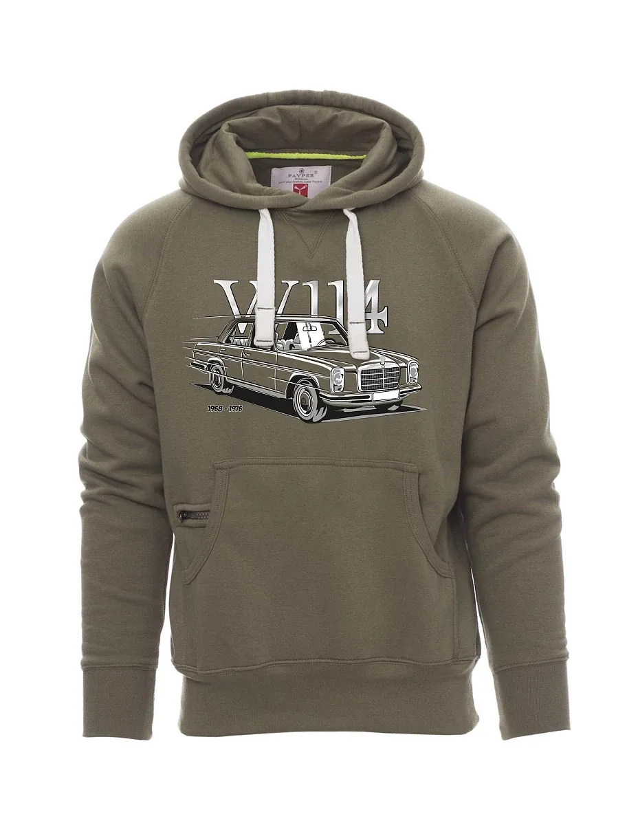 Khaki pánská mikina W114