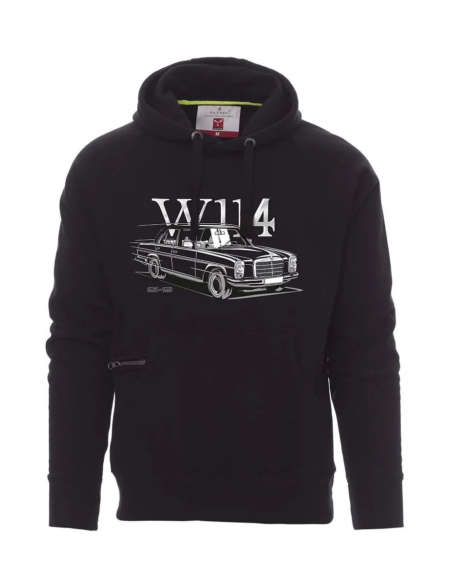 Černá pánská mikina W114