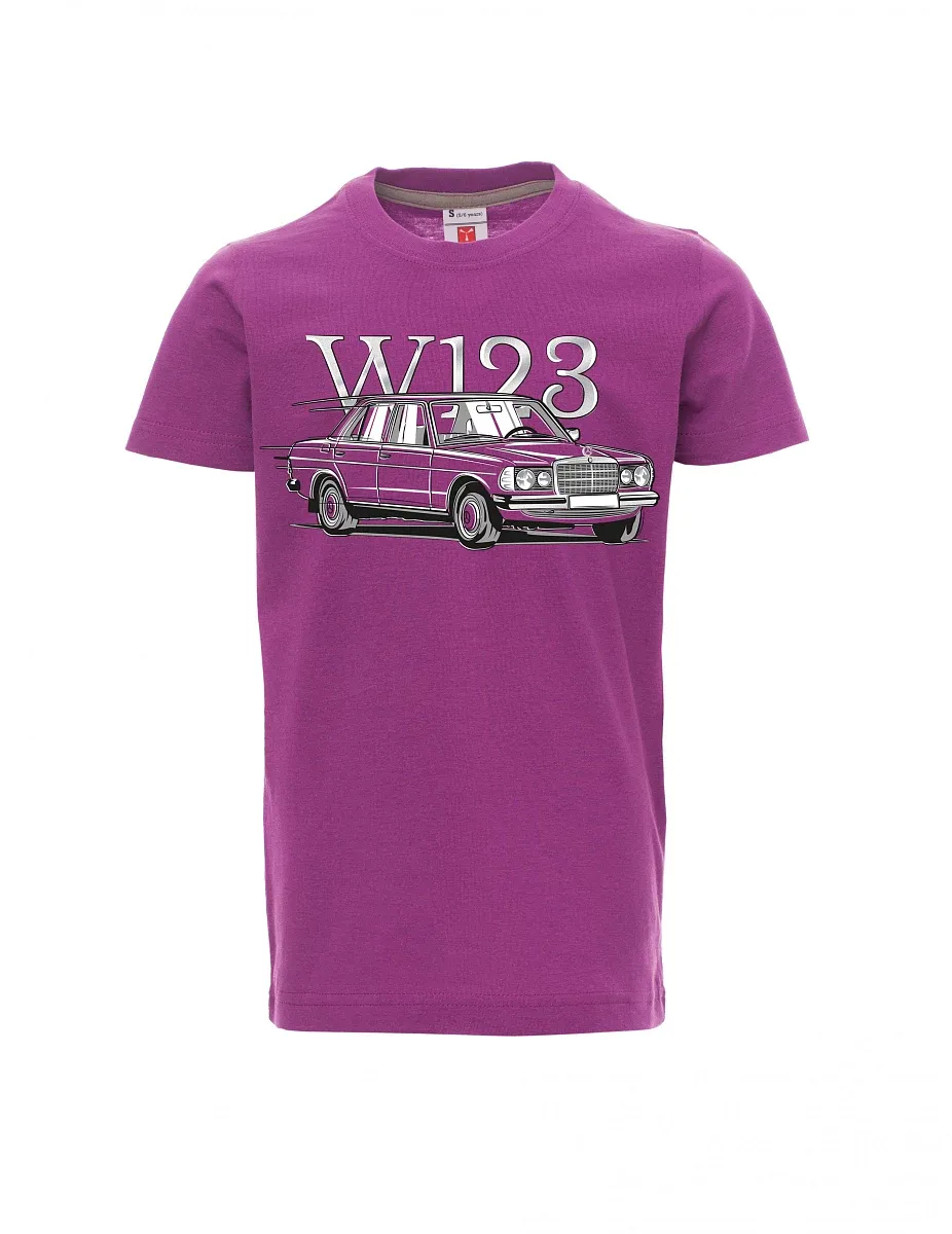 Fialové detské tričko W123
