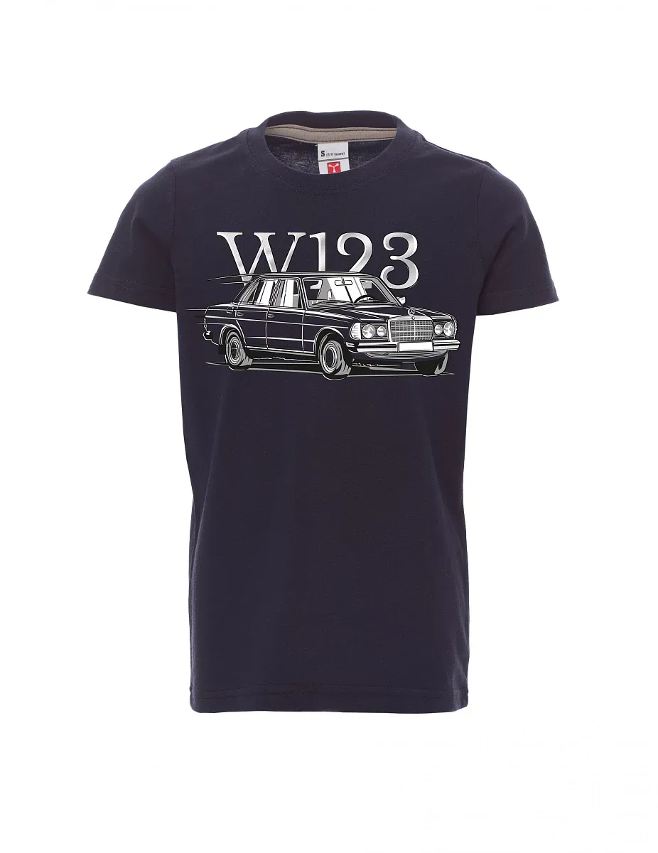 Navy detské tričko W123