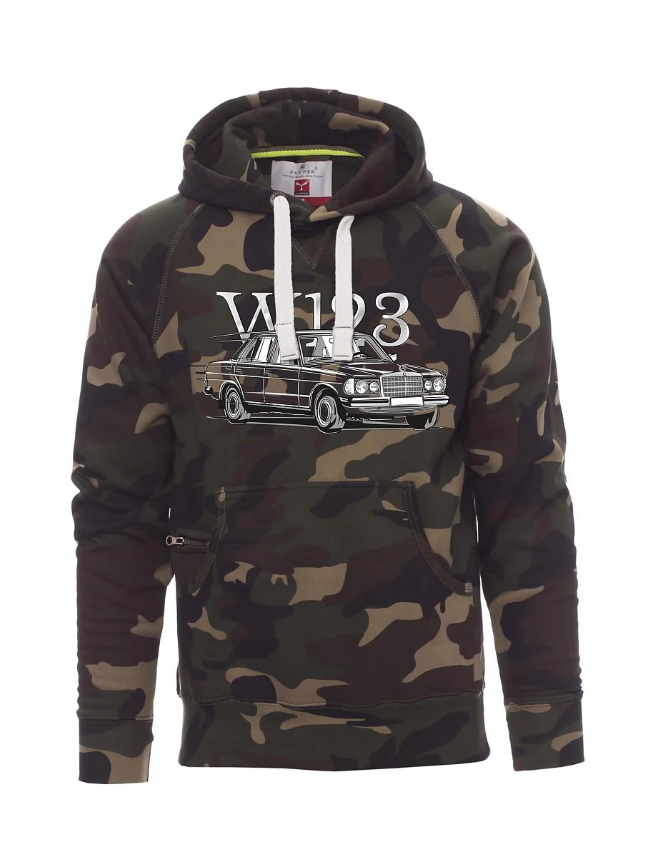 Maskáčová pánská mikina W123