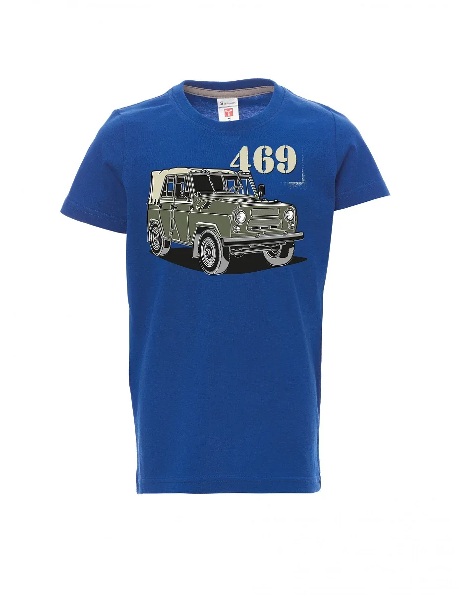 Modré detské tričko UAZ 469