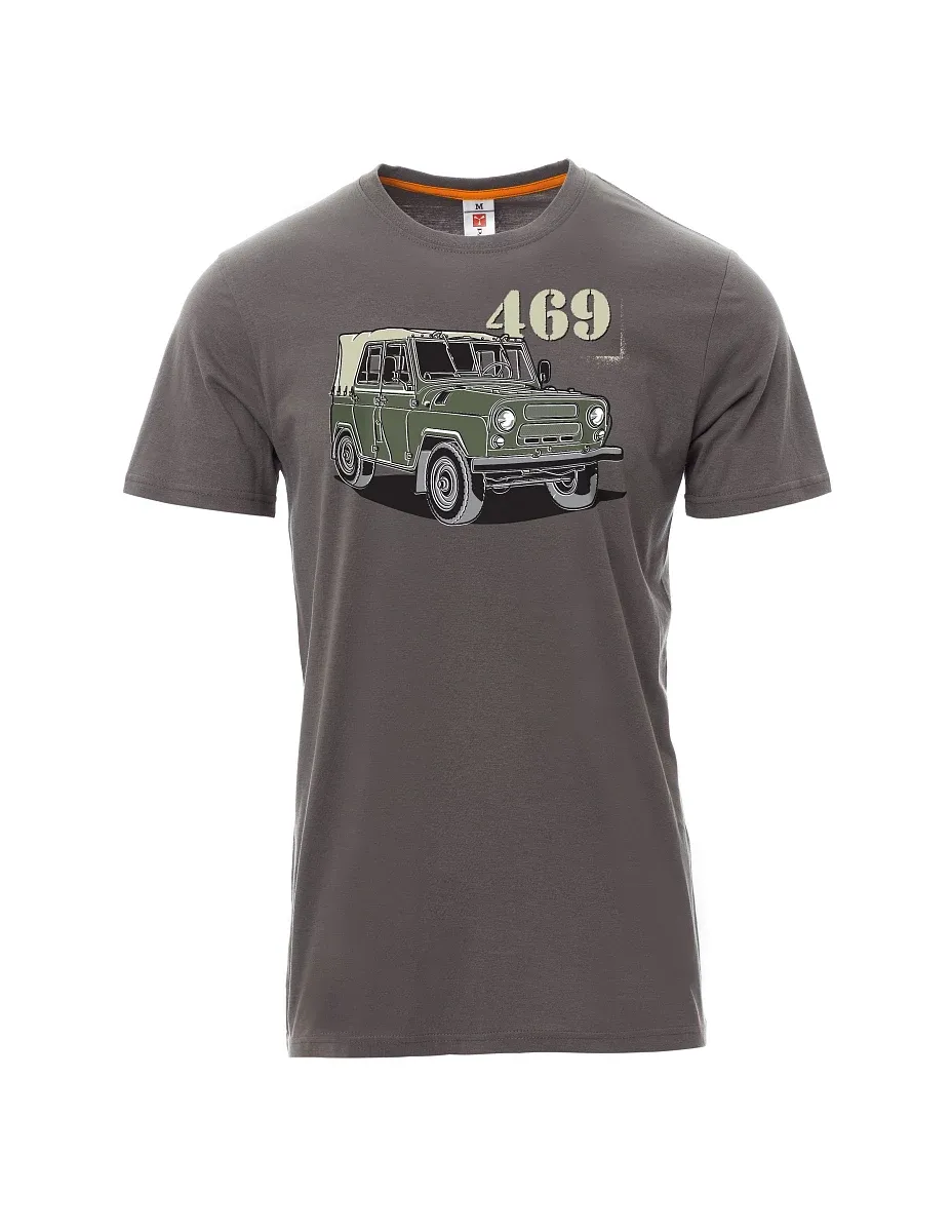 Šedé pánské tričko UAZ 469