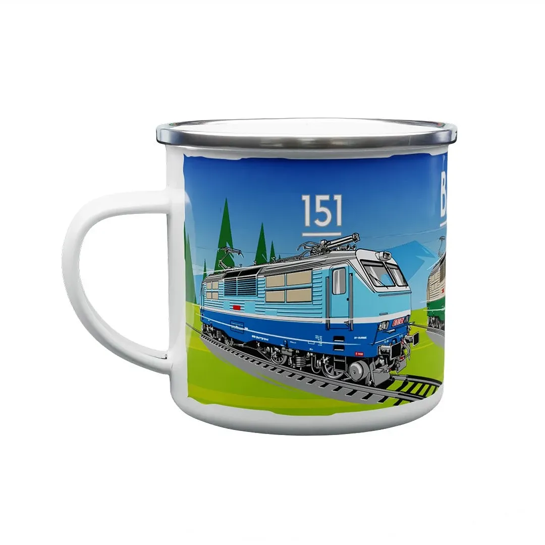 Plecháček Elektrická lokomotíva 151 "banán" 330 ml