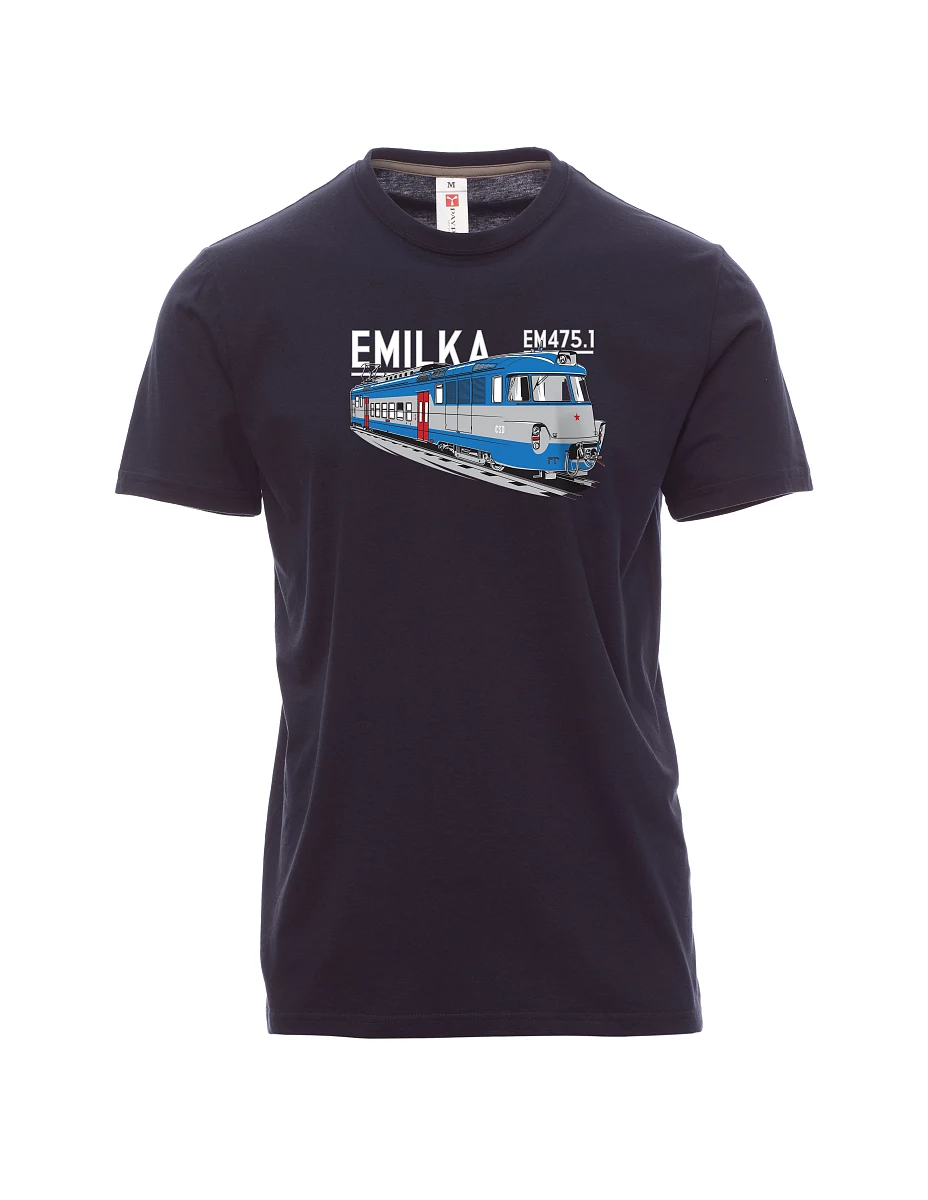 Navy pánské tričko Elektrické jednotky 475.1 "Emilka"