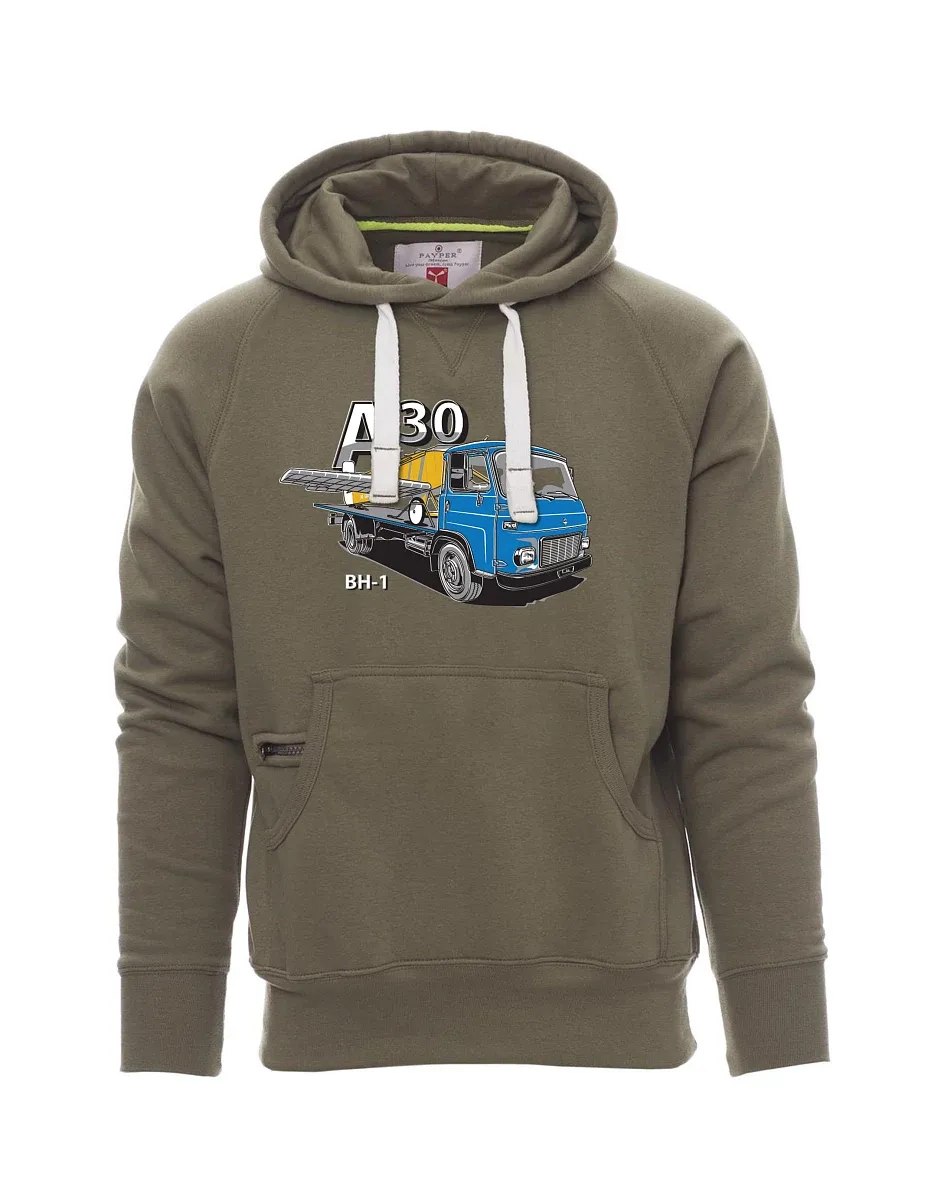 Khaki pánská mikina Avia A30 a lietadlo BH - 1