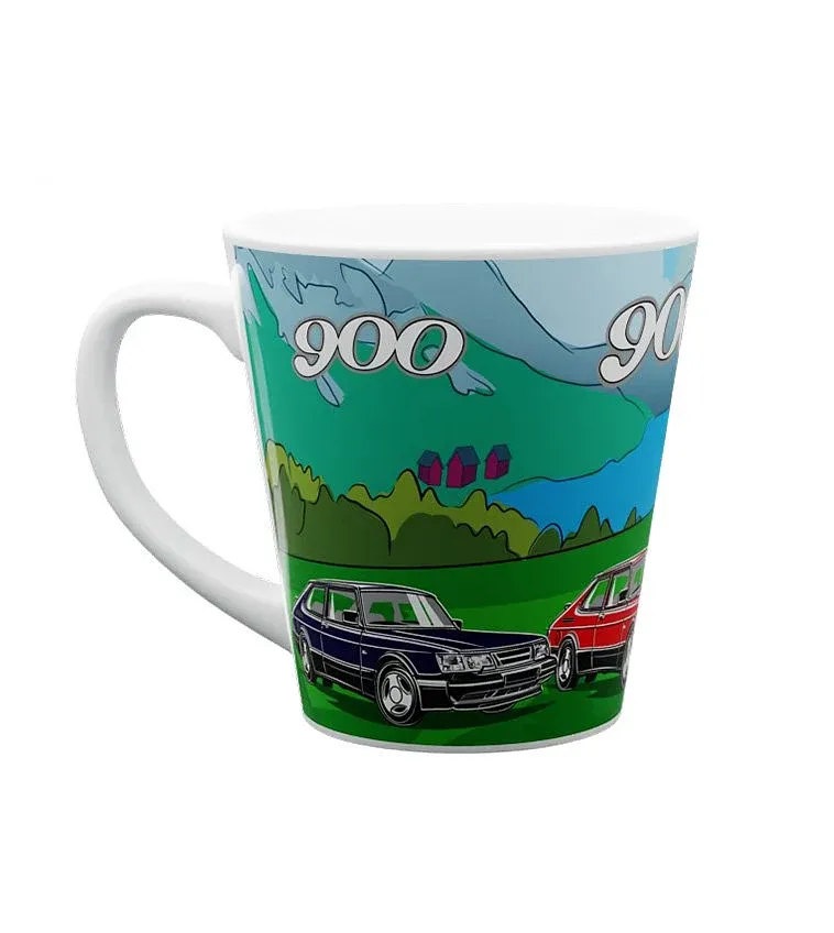 keramický hrnček se Saabom 900 300 ml