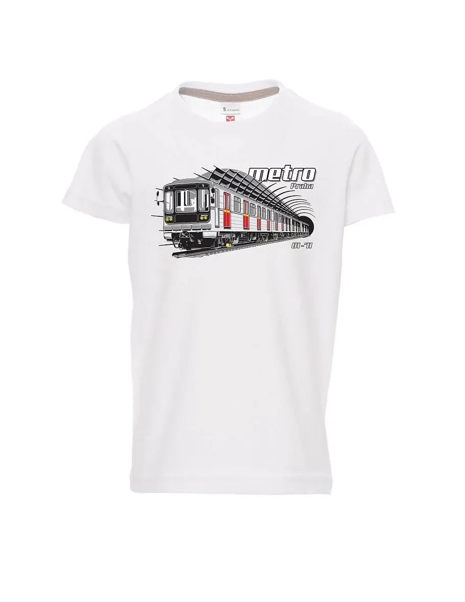 Bílé detské tričko Metro 81-71