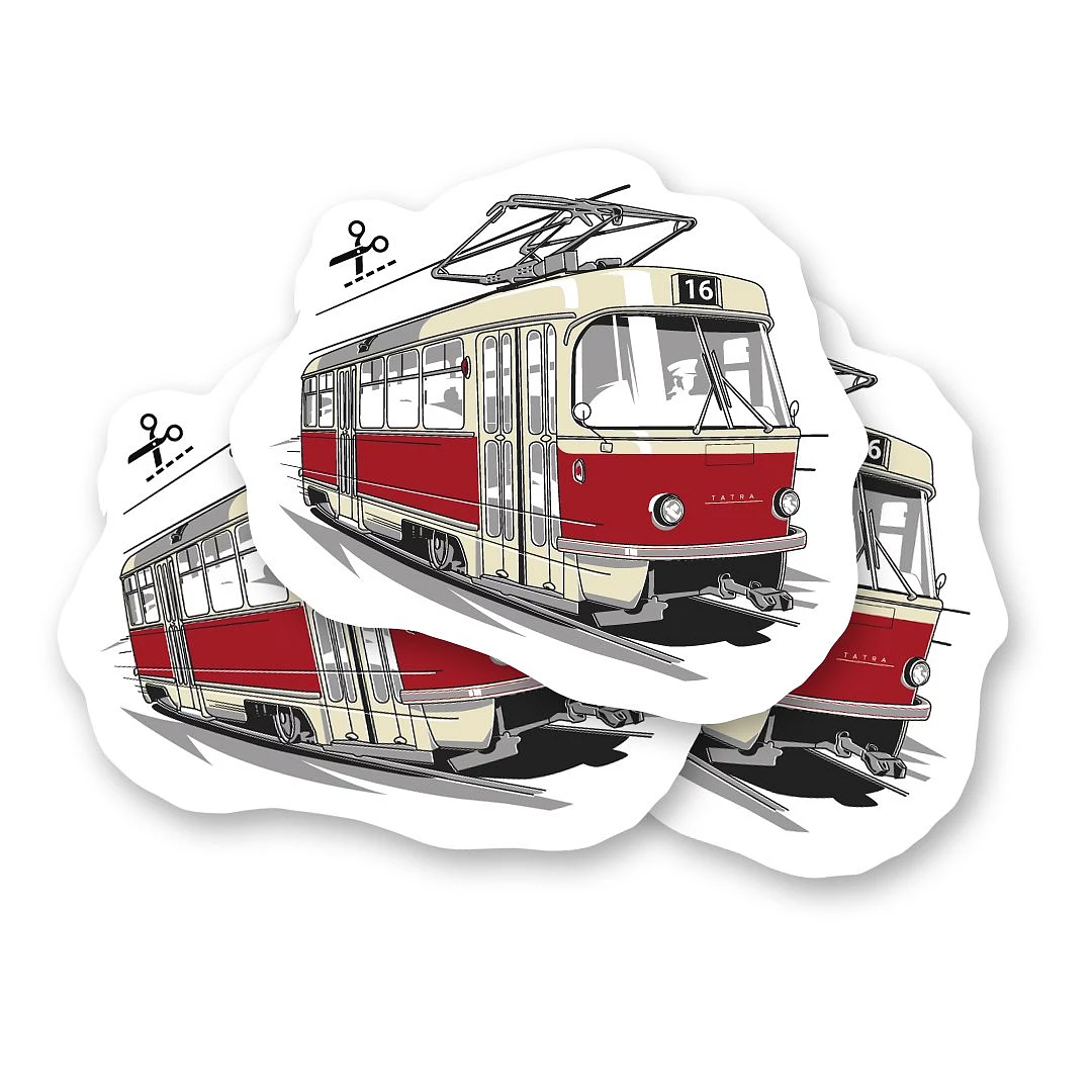 Dočasné tetovanie s veteránom Tramvaj T3