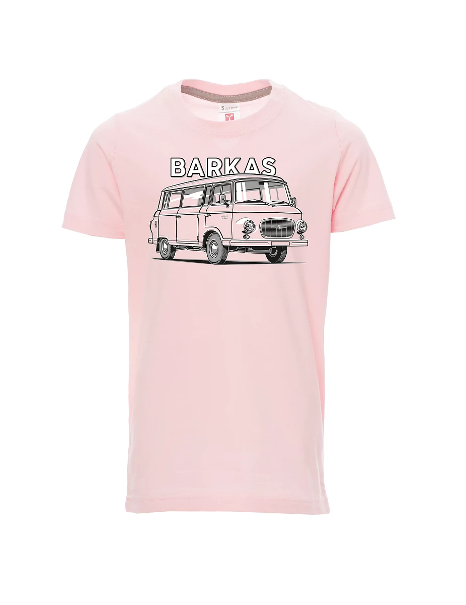 Světle růžové detské tričko Barkas B1000