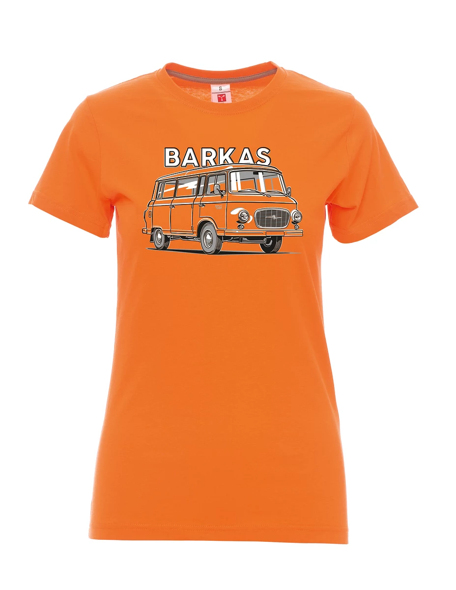 Oranžové dámské tričko Barkas B1000