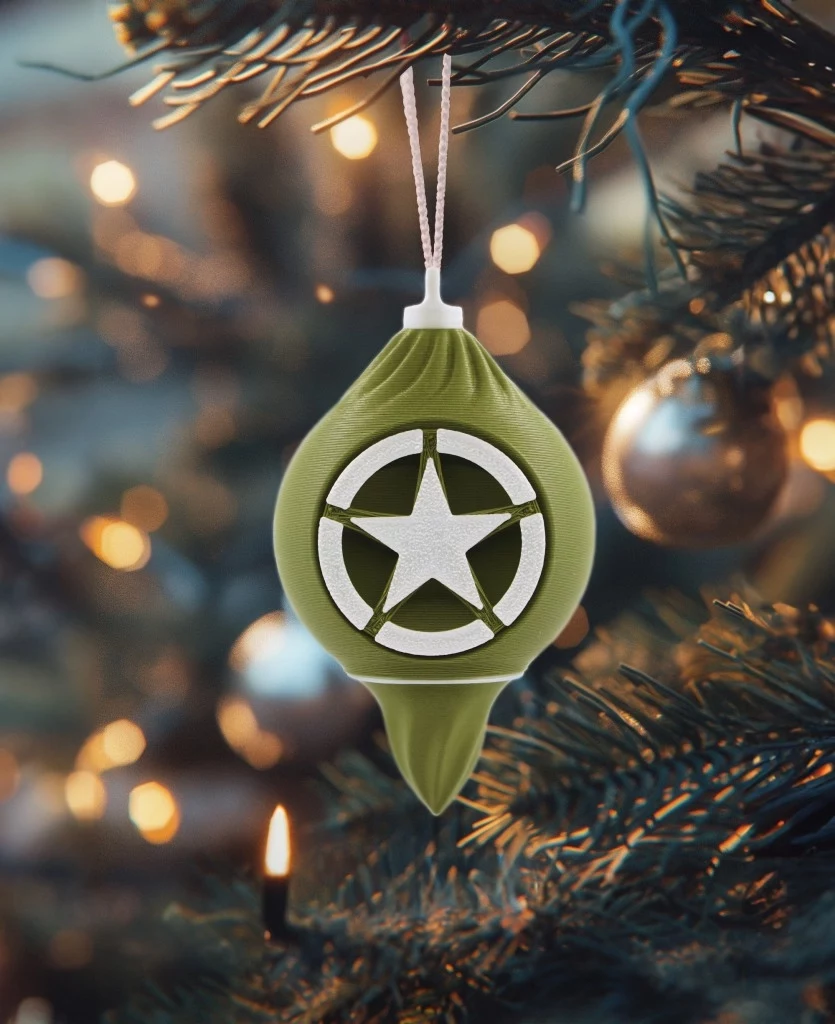 Vianočná ozdoba Logo US Army