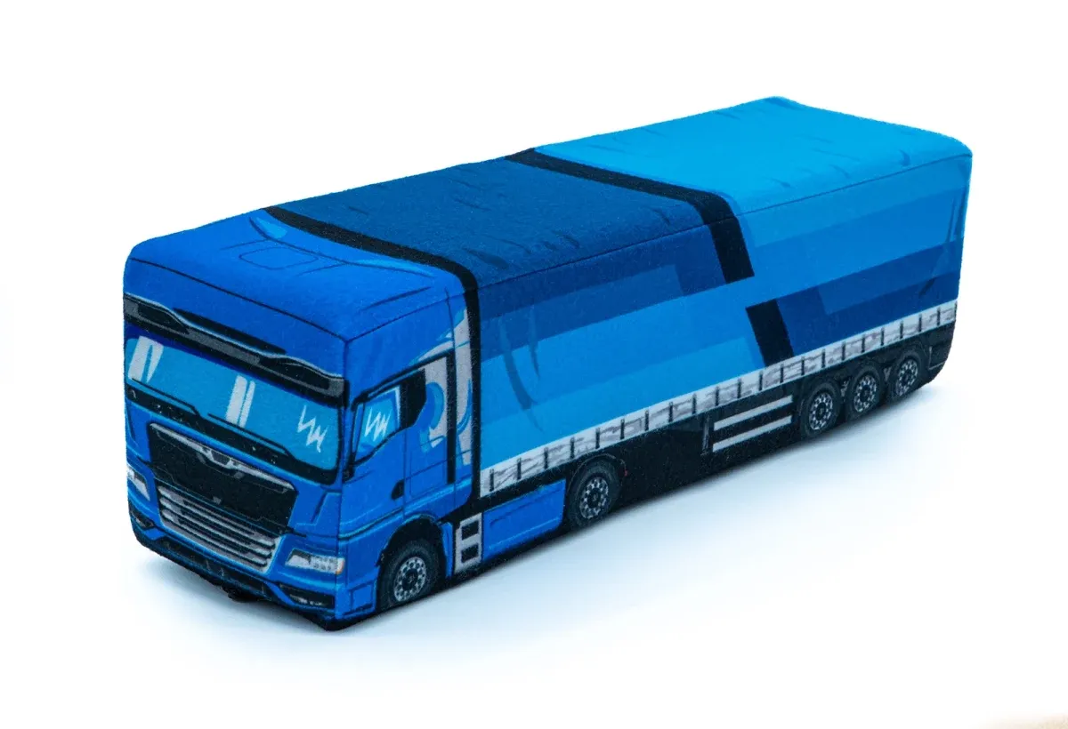 Plyšový vankúšik Kamión TGX
