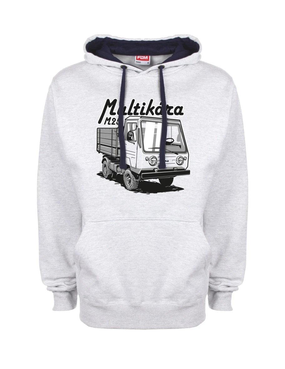Modro-šedá mikina Multikára M25