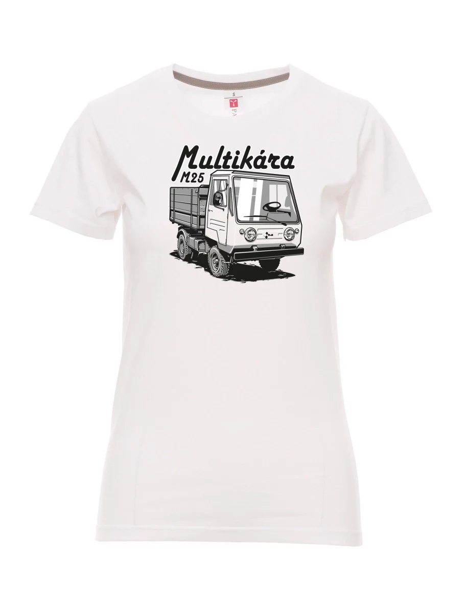 Bílé dámské tričko Multikára M25