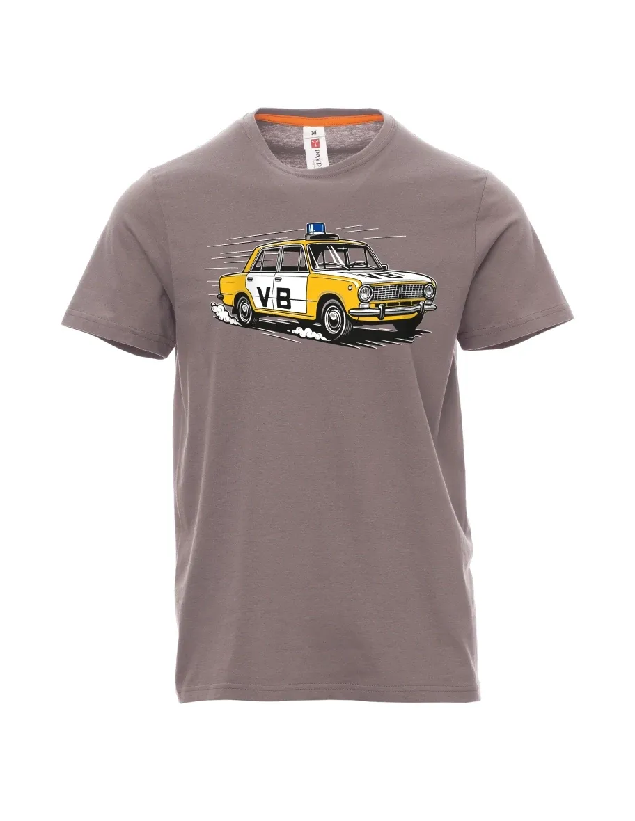 Oceľovo šedé pánské tričko Automobil VAZ 2101 VB