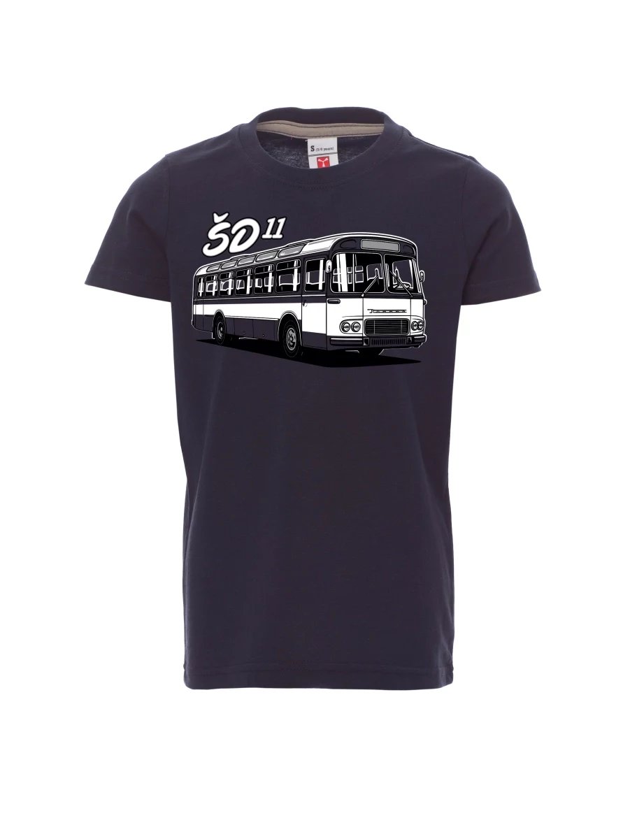 Navy detské tričko Autobus ŠD 11