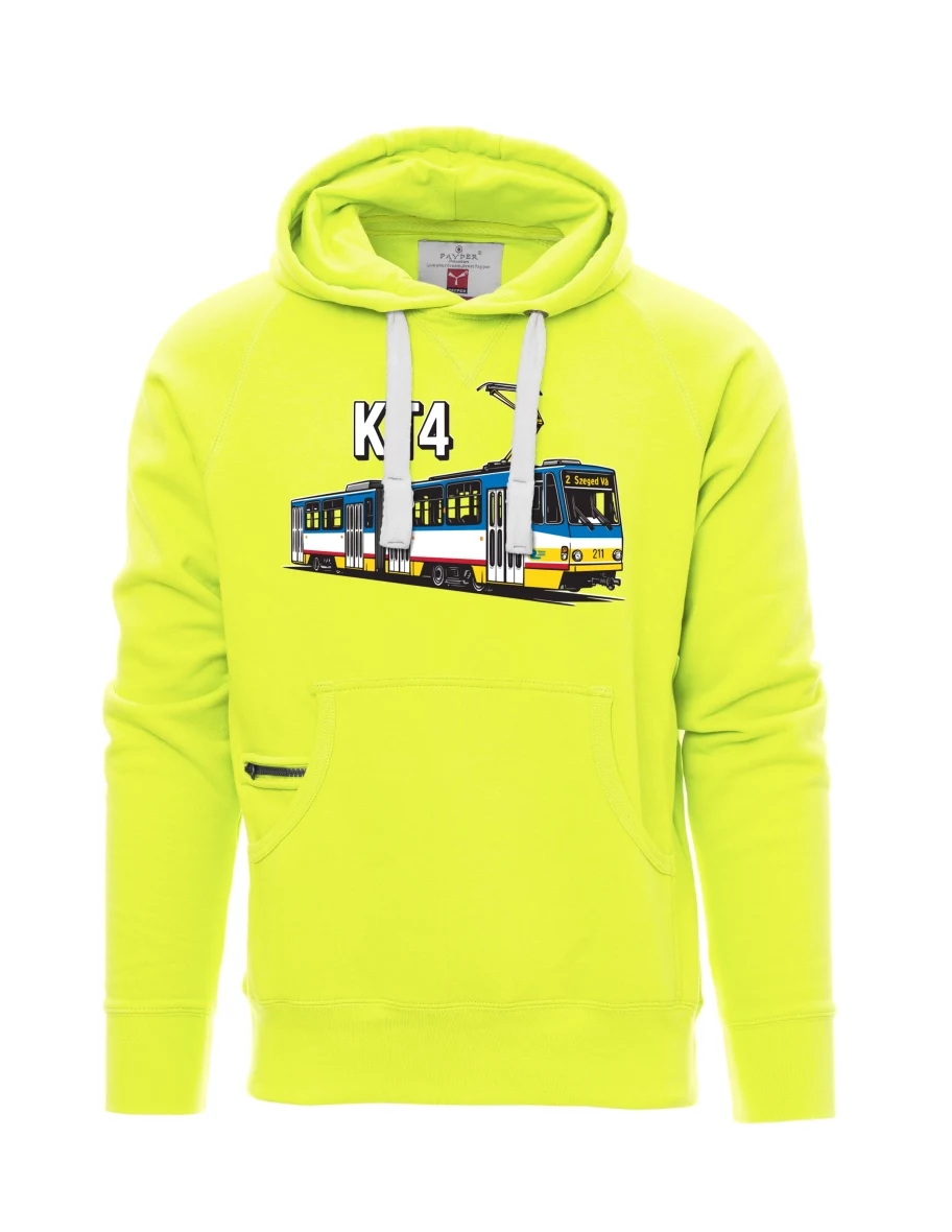 Fluorescenční pánská mikina Električka KT4