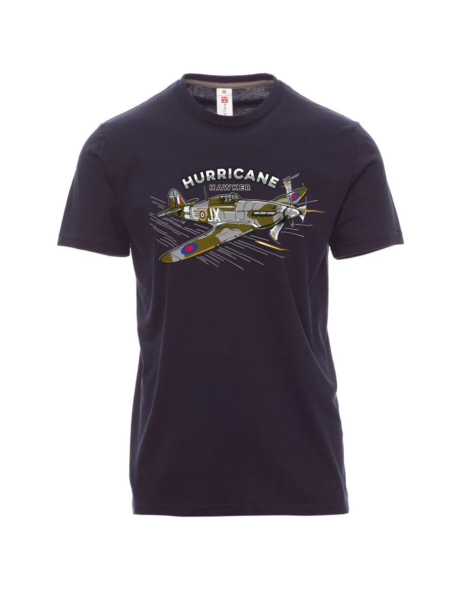 Navy pánské tričko Lietadlo Hurricane Hawker